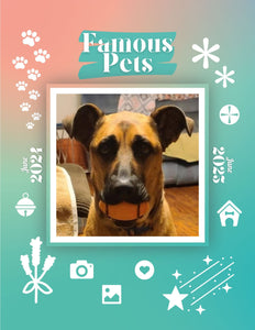 Famous Pets: June 2024-June 2025 Wall Calendar (Pre-Order)