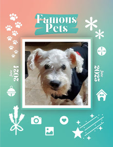 Famous Pets: June 2024-June 2025 Wall Calendar (Pre-Order)