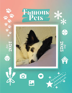 Famous Pets: June 2024-June 2025 Wall Calendar (Pre-Order)