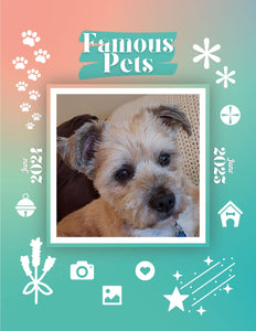 Famous Pets: June 2024-June 2025 Wall Calendar (Pre-Order)