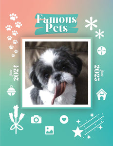 Famous Pets: June 2024-June 2025 Wall Calendar (Pre-Order)