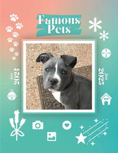 Famous Pets: June 2024-June 2025 Wall Calendar (Pre-Order)