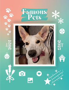 Famous Pets: June 2024-June 2025 Wall Calendar (Pre-Order)