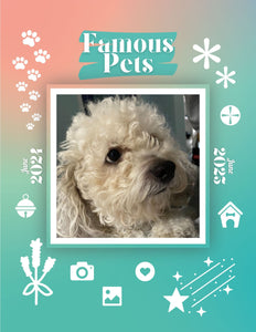 Famous Pets: June 2024-June 2025 Wall Calendar (Pre-Order)