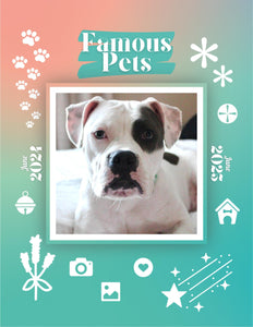 Famous Pets: June 2024-June 2025 Wall Calendar (Pre-Order)