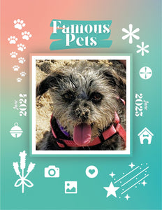 Famous Pets: June 2024-June 2025 Wall Calendar (Pre-Order)