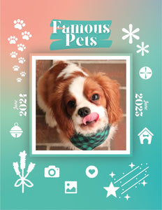 Famous Pets: June 2024-June 2025 Wall Calendar (Pre-Order)