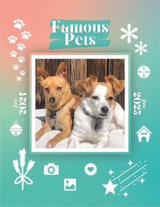 Famous Pets: June 2024-June 2025 Wall Calendar (Pre-Order)