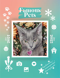 Famous Pets: June 2024-June 2025 Wall Calendar (Pre-Order)