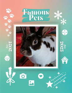 Famous Pets: June 2024-June 2025 Wall Calendar (Pre-Order)