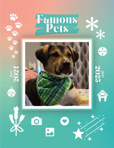 Famous Pets: June 2024-June 2025 Wall Calendar (Pre-Order)