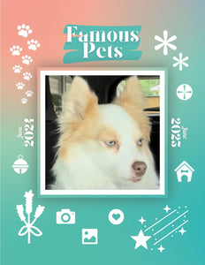 Famous Pets: June 2024-June 2025 Wall Calendar (Pre-Order)