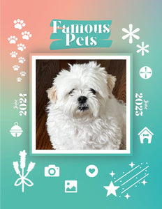 Famous Pets: June 2024-June 2025 Wall Calendar (Pre-Order)