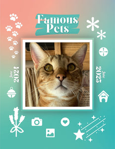 Famous Pets: June 2024-June 2025 Wall Calendar (Pre-Order)