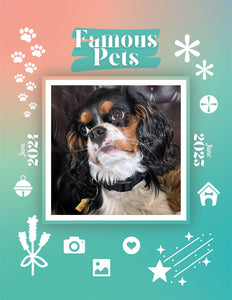 Famous Pets: June 2024-June 2025 Wall Calendar (Pre-Order)