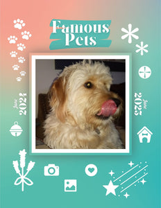 Famous Pets: June 2024-June 2025 Wall Calendar (Pre-Order)