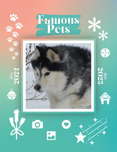 Famous Pets: June 2024-June 2025 Wall Calendar (Pre-Order)