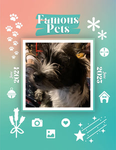 Famous Pets: June 2024-June 2025 Wall Calendar (Pre-Order)
