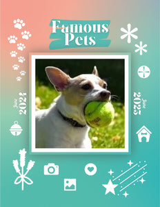 Famous Pets: June 2024-June 2025 Wall Calendar (Pre-Order)