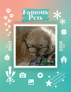 Famous Pets: June 2024-June 2025 Wall Calendar (Pre-Order)