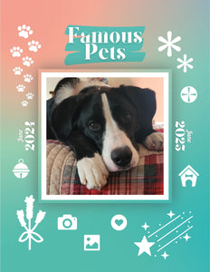 Famous Pets: June 2024-June 2025 Wall Calendar (Pre-Order)