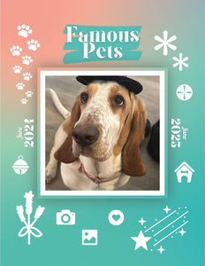 Famous Pets: June 2024-June 2025 Wall Calendar (Pre-Order)