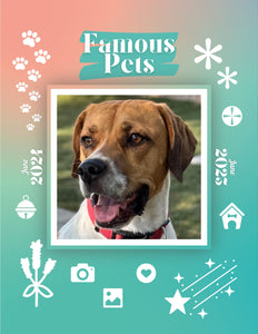 Famous Pets: June 2024-June 2025 Wall Calendar (Pre-Order)
