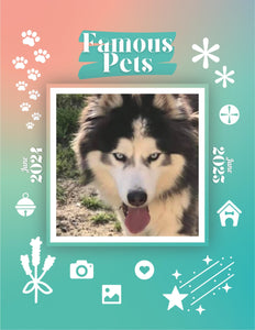 Famous Pets: June 2024-June 2025 Wall Calendar (Pre-Order)