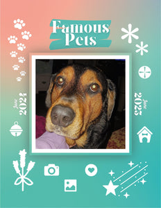 Famous Pets: June 2024-June 2025 Wall Calendar (Pre-Order)