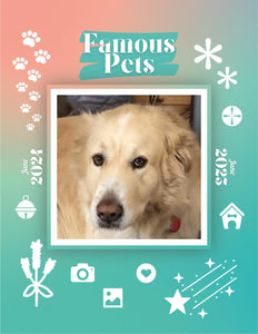 Famous Pets: June 2024-June 2025 Wall Calendar (Pre-Order)
