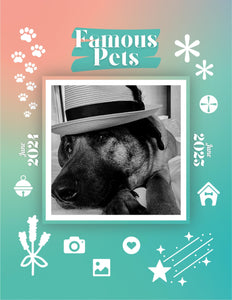 Famous Pets: June 2024-June 2025 Wall Calendar (Pre-Order)