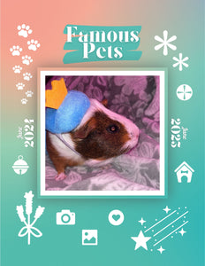 Famous Pets: June 2024-June 2025 Wall Calendar (Pre-Order)