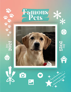 Famous Pets: June 2024-June 2025 Wall Calendar (Pre-Order)