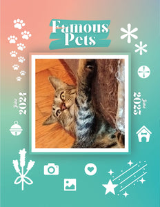 Famous Pets: June 2024-June 2025 Wall Calendar (Pre-Order)