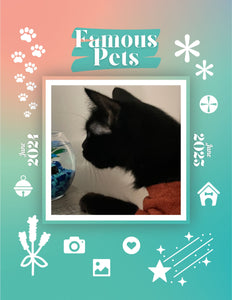 Famous Pets: June 2024-June 2025 Wall Calendar (Pre-Order)
