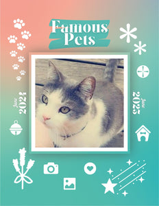Famous Pets: June 2024-June 2025 Wall Calendar (Pre-Order)