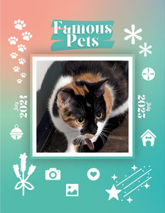 Famous Pets: July 2024-July 2025 Wall Calendar (Pre-Order)