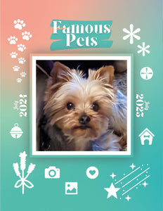 Famous Pets: July 2024-July 2025 Wall Calendar (Pre-Order)