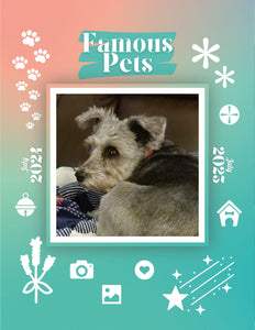 Famous Pets: July 2024-July 2025 Wall Calendar (Pre-Order)