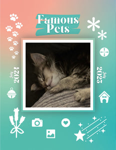 Famous Pets: July 2024-July 2025 Wall Calendar (Pre-Order)