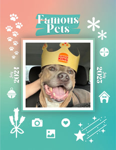 Famous Pets: July 2024-July 2025 Wall Calendar (Pre-Order)