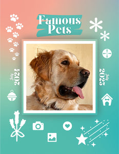 Famous Pets: July 2024-July 2025 Wall Calendar (Pre-Order)