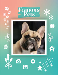 Famous Pets: July 2024-July 2025 Wall Calendar (Pre-Order)