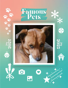Famous Pets: July 2024-July 2025 Wall Calendar (Pre-Order)