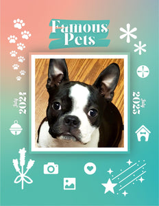 Famous Pets: July 2024-July 2025 Wall Calendar (Pre-Order)