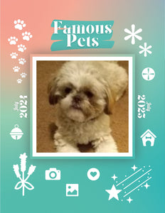 Famous Pets: July 2024-July 2025 Wall Calendar (Pre-Order)