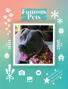 Famous Pets: July 2024-July 2025 Wall Calendar (Pre-Order)