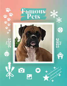 Famous Pets: July 2024-July 2025 Wall Calendar (Pre-Order)
