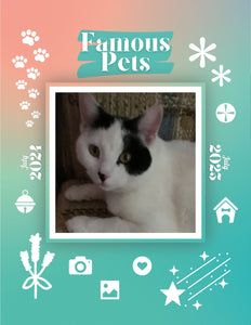 Famous Pets: July 2024-July 2025 Wall Calendar (Pre-Order)