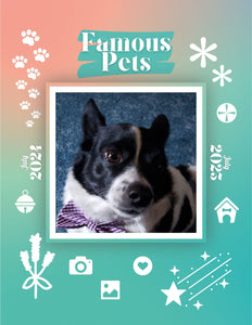 Famous Pets: July 2024-July 2025 Wall Calendar (Pre-Order)